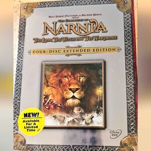 DVD The Chronicles of Narnia: The Lion, The Witch and The Wardrobe 4 Discs